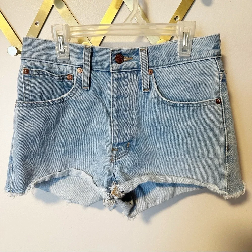 Madewell relaxed denim shorts